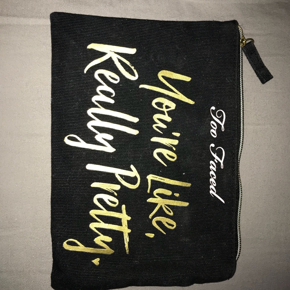 too faced bag